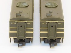 Life-Like N scale New Haven #0762,0773 Alco PA diesels 7055, 7056 RUN w/ boxes