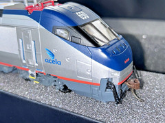 BACHMANN SPECTRUM 83004 AMTRAK ACELA HHP-8 LOCOMOTIVE 650F VERY NICE!!!!!