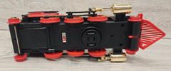 Vtg 1991 New Bright Denver Express Locomotive Train AS IS Powers On & Runs READ