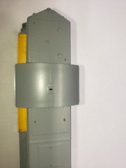SD9 SHELL ONLY UNION PACIFIC 457 ATHEARN HO SCALE 3826 NO LENSES
