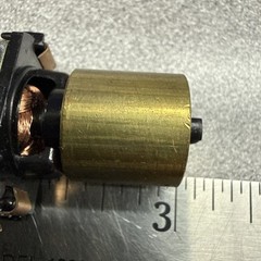 Ho Athearn Diesel locomotive motor dual Brass Flywheel Gp 35 And Others Tested