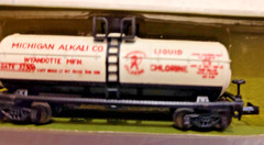 N Scale Postage Stamp Michigan Alkali Wyandotte Tank Car GATX 32306