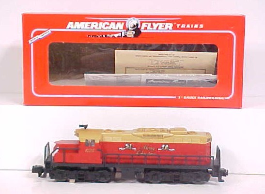 American Flyer 6-48016 S Scale Christmas GP-20 Diesel Engine #1225 LN/Box