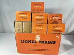 Beautiful Lionel Original Postwar BOXED Santa Fe Sears Promotional Set #9673!