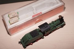 RF28/42] Arnold 0226 N Gauge U. Steam Locomotive Tender Western Atlantic Boxed