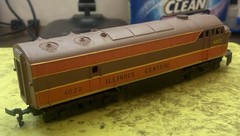 AHM Mehano Illinois Central #4022 FM C Liner Locomotive Engine Serviced Lot B93
