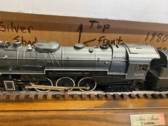 New Locomotive Silver Shadow Lionel Train Show Orig Box Steam Engine Tender Atla