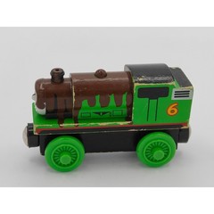 Thomas & Friends Wooden Railway Chocolate Covered Percy Green Engine 6 Toy Train