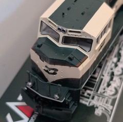 HO KATO 37-6382 EMD SD70MAC CAB HEADLIGHT BURLINGTON NORTHERN BN #9615 EXECUTIVE