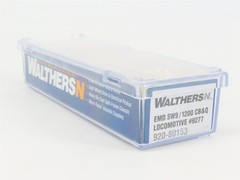 N Scale Walthers 920-80153 CB&Q Burlington Route EMD SW9/1200 Diesel #9277