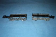 American Flyer Diesel Alco Front & Rear Side Frames w/Knuckle Couplers