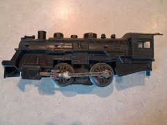 Vintage O Scale Marx Train Lot C&O 490 Steam Locomotive Transformer Parts Repair