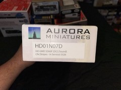 Aurora Miniatures HO GMD SD60F Diesel Locomotive DCC+Sound CN #5526 HD01N07D