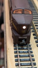 ROCO HO Pennsylvania 5772 Diesel Locomotive Dummy engine lights as intended