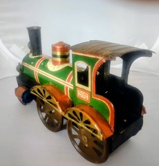 LARGE VERY EARLY ISSMAYER or KARL BUB LOCOMOTIVE 1895-1905