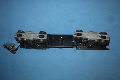 American Flyer Alco Dual Motor Chassis/Frame w/Pul-mor Wheels. Runs well