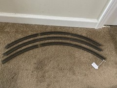 3 Vintage GREAT NORTHERN TABLE TOP TRAIN Tracks Set