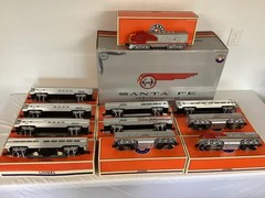 Lionel 21786 Santa Fe O Gauge ABBA Diesel Streamlined Passenger Train Set