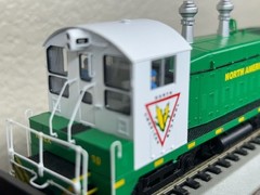NORTH AMERICAN ETHANOL SW9/1200 SWITCH LOCO- DCC – HO Scale “QUANTUM SOUND” NEW