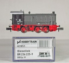 Model Train Hobbytrain H2851 Diesellok BR 236 225-9 DB Ep. IV Diesel Locomotive