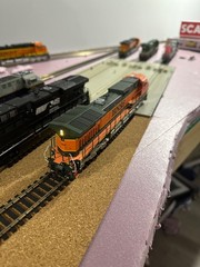 Athearn Genesis BNSF C44-9W #1082, BNSF H1 Paint Scheme, DCC & Sound Tsunami 2