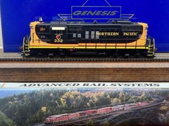 NORTHERN PACIFIC GP9 LOCO- DCC/TSUNAMI SOUND HO Scale -“GENESIS” NEW RTR OOP