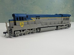 Atlas HO Scale U33C Diesel Locomotive Delaware and Hudson #760 Runs DC READ
