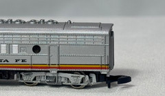 Marklin Mini-Club 8860 Z-Scale Locomotive EMD F7 Santa Fe In Box With Papers