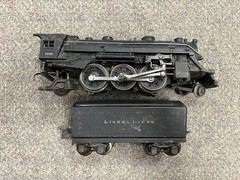 + Lionel Prewar O Gauge 224E 2-6-2 Steam Locomotive 2689T Tender *SS