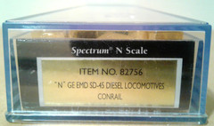 N SCALE BACHMANN EMD SD45 CONRAIL #6142 82756 PARTS OR REPAIR