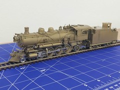 RARE BRASS PFM Northern Pacific W 2-8-2 Steam Locomotive (oil burning, custom)
