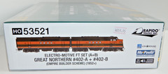 Rapido Trains HO #53521 GN EMD FT A+B DCC+Sound RTR #402-A + #402-B NEW
