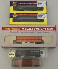 Huge N Scale Lot | D&RGW | 52 Freight Cars + 4 Locomotives | Rio Grande