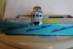HO Scale Athearn RDC-1 Locomotive Coach Loco, B&O Silver, DUMMY