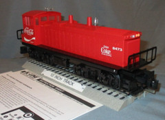 K-Line 8473 Coca-Cola Coke Dual Motor MP-15 Diesel O/027 ga. wks/ Lionel 2002
