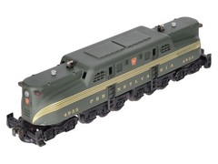 Williams O GG-24 PRR Brunswick Green Five Stripe Electric Locomotive #4935 EX