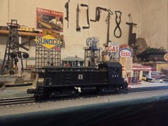 Postwar Lionel 623 Sante Fe NW2 Diesel Switcher, C-7 EX+,Serviced & Pulls Great