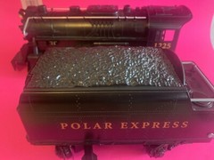 Vintage Lionel The Polar Express Train Engine1225 Locomotive Coal   Car 