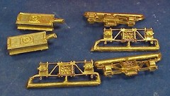 On3/On30 BRASS WISEMAN BACK SHOP K-2005 D&RGW / RGS C-CLASS TENDER TRUCKS C-16