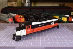HO SHELL SDP40 New Haven 6502 no railings, cab/eyebrow insert NHV