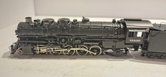 Key Imports HO Scale Brass 2-10-2 Steam Locomotive AT&SF # 3850