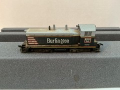 HO #9280 Burlington Route powered engine – pre-owned B.3.5