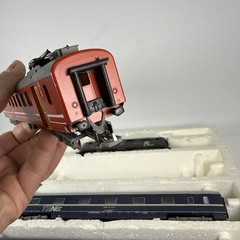 SBB CFF Electric Locomotive 10047 Green With Restaurant Car, Sleeping Car + More