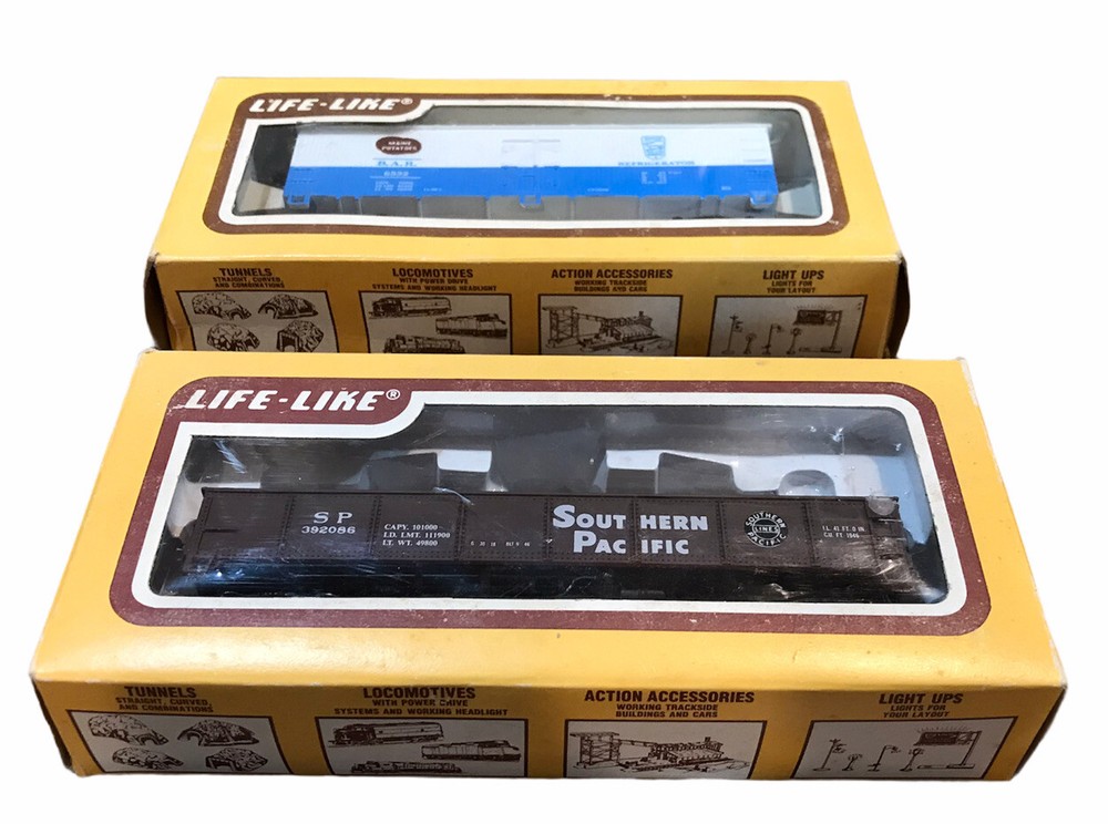 Vintage Life-Like Trains 8446 Southern Pacific 8515 Maine Potatoes Toy Train