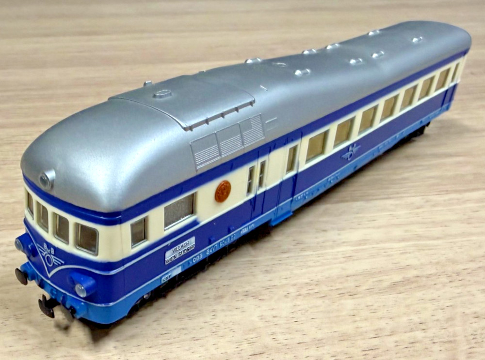 HO Klein Modellbahn 5045 – ÖBB VT Schnelltriebwagen „Blauer Blitz“ – Near Mint