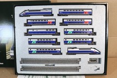 KATO K10917 SNCF TGV DUPLEX ELECTRIC LOCOMOTIVE 10 CAR DISPLAY SET & LIGHTS on