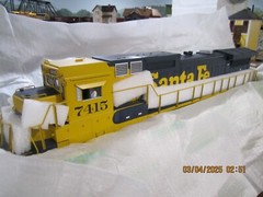 MTH Railking One Gauge 1:32 Santa Fe Dash 8-40B Diesel 70-2076-1 #7415 NIB