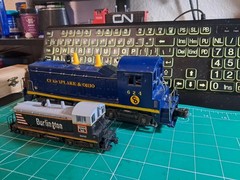LIONEL EMD Chesapeake & Ohio SW7 Switcher O-27 O Gauge 3 Rail C&O