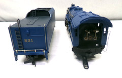 HO gauge Rivarossi CNJ 4-6-2 steam engine in original box (lot 0212)