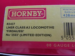 Hornby gresley collection Hornby R3437 4-6-2 Class A3 Locomotive 2503 Firdaussi